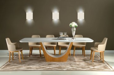 sala de jantar sarah 8 lugares 